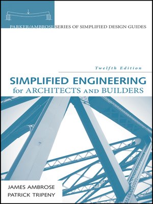 cover image of Simplified Engineering for Architects and Builders